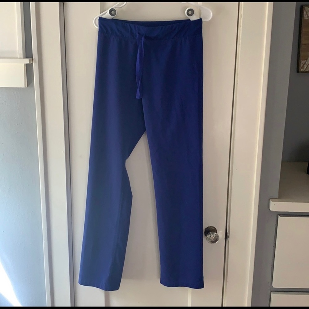 XS-Tall Royal Blue Livingston Basic Scrub Pants